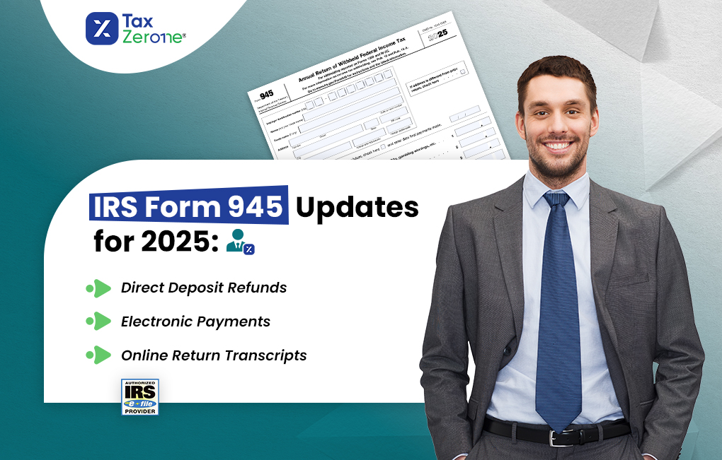 IRS Released 2025 Form 945 Updates: 